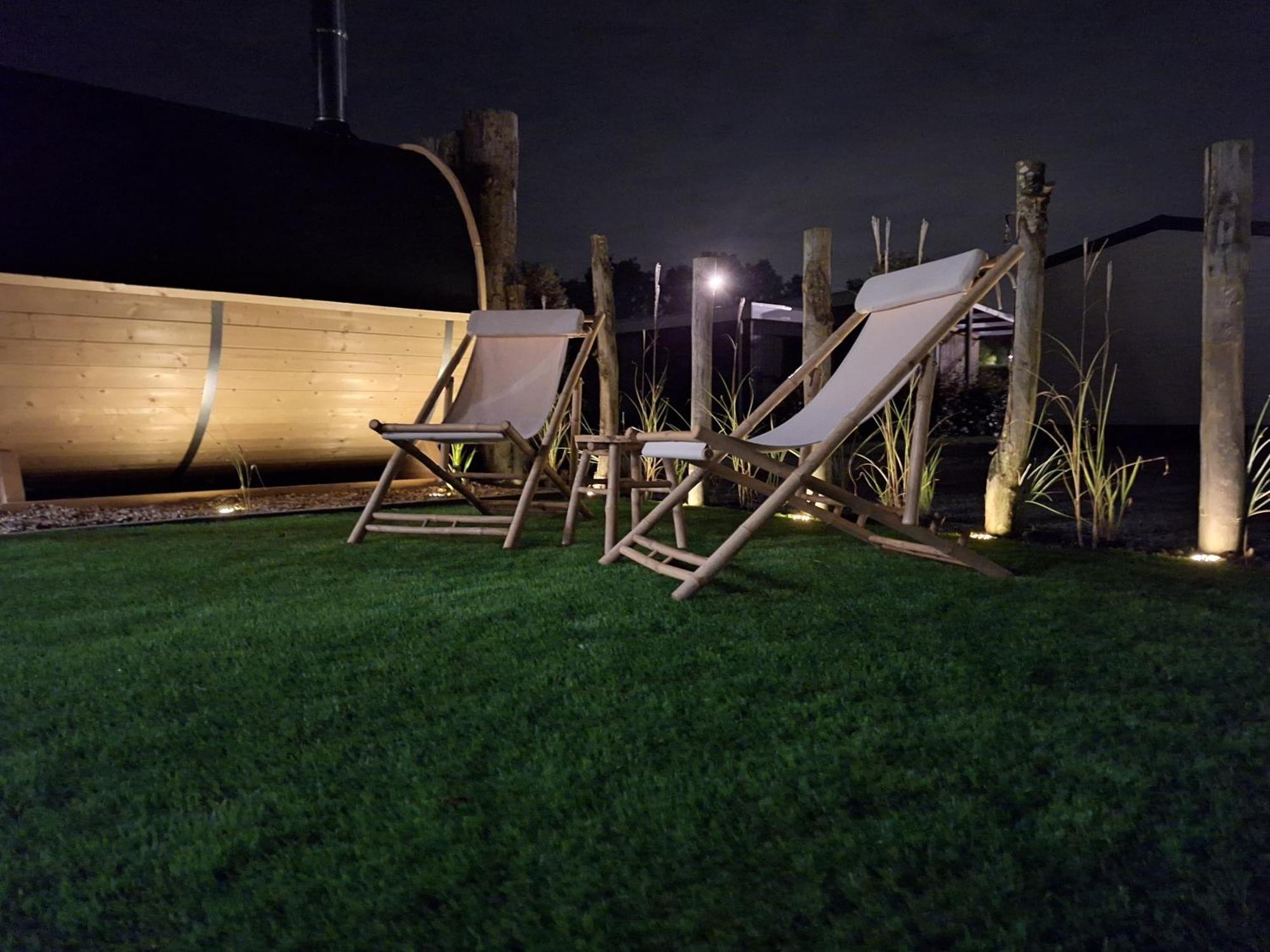 'Relax Lodge Sea' - Wellness Lodge In Zeeland - Private Sauna - Airco - Garden - Outdoor Swimming Pool - Free Wifi, Towels & Bed Linen Heinkenszand Εξωτερικό φωτογραφία