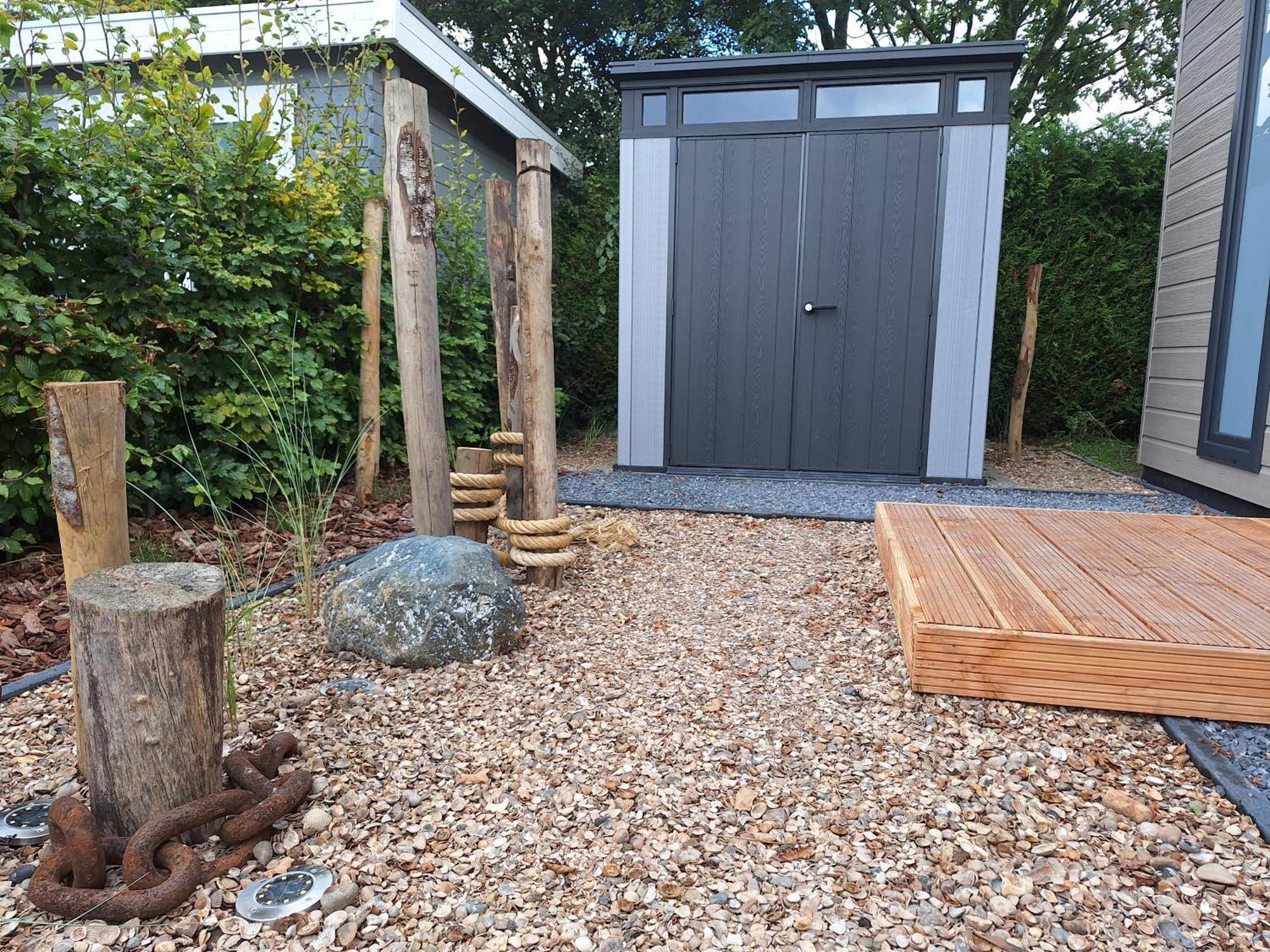 'Relax Lodge Sea' - Wellness Lodge In Zeeland - Private Sauna - Airco - Garden - Outdoor Swimming Pool - Free Wifi, Towels & Bed Linen Heinkenszand Εξωτερικό φωτογραφία